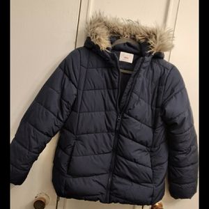 Girls Long Puffet Jacket